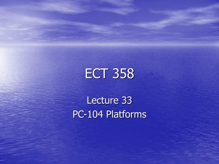 ect 358