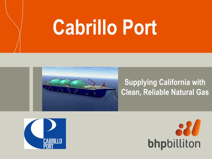 cabrillo port