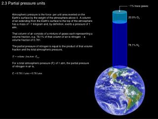 2.3 Partial pressure units