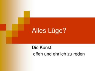 alles l ge