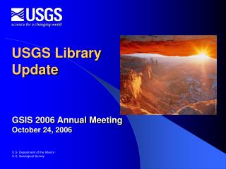 USGS Library Update