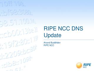 RIPE NCC DNS Update