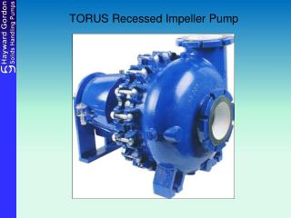 TORUS Recessed Impeller Pump