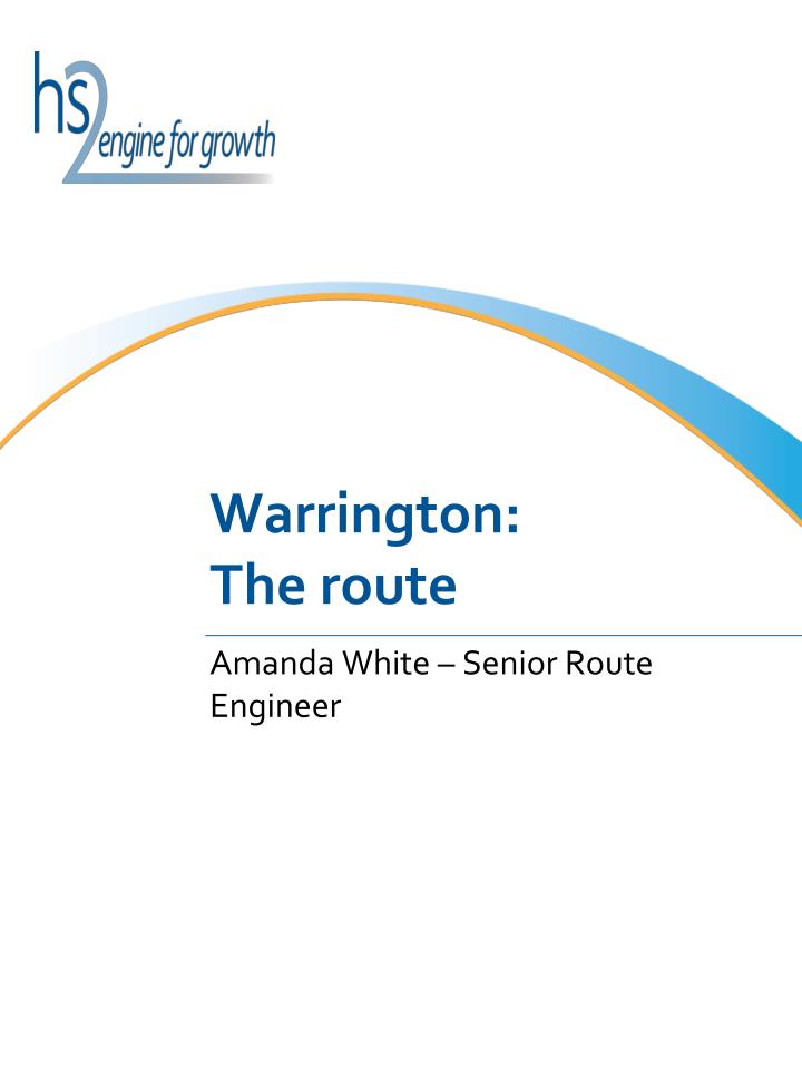 warrington the route
