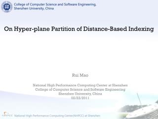 On Hyper-plane Partition of Distance-Based Indexing
