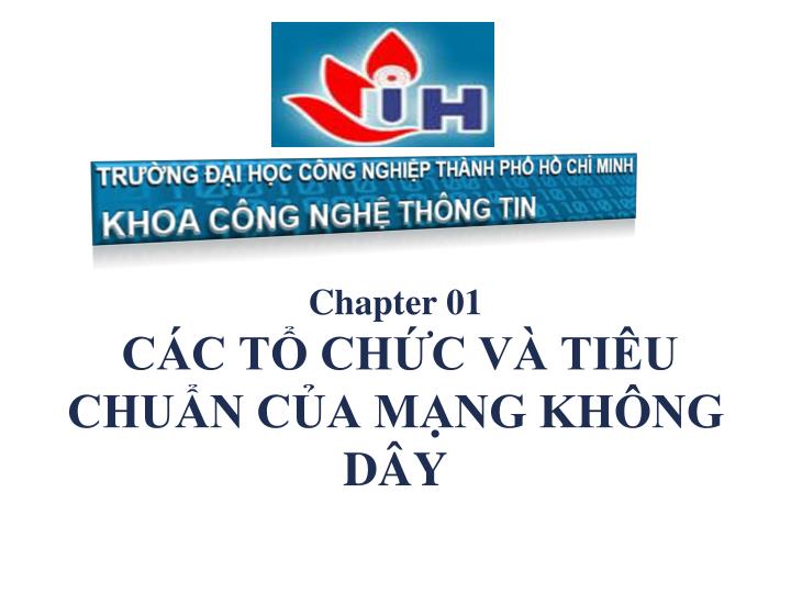 chapter 01 c c t ch c v ti u chu n c a m ng kh ng d y