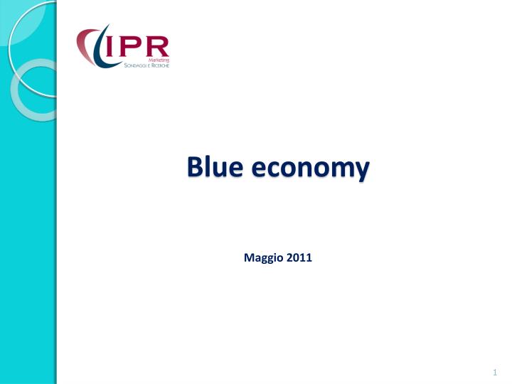 blue economy maggio 2011