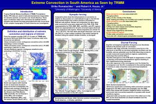 Extreme Convection in South America as Seen by TRMM