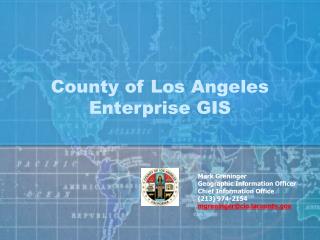 County of Los Angeles Enterprise GIS
