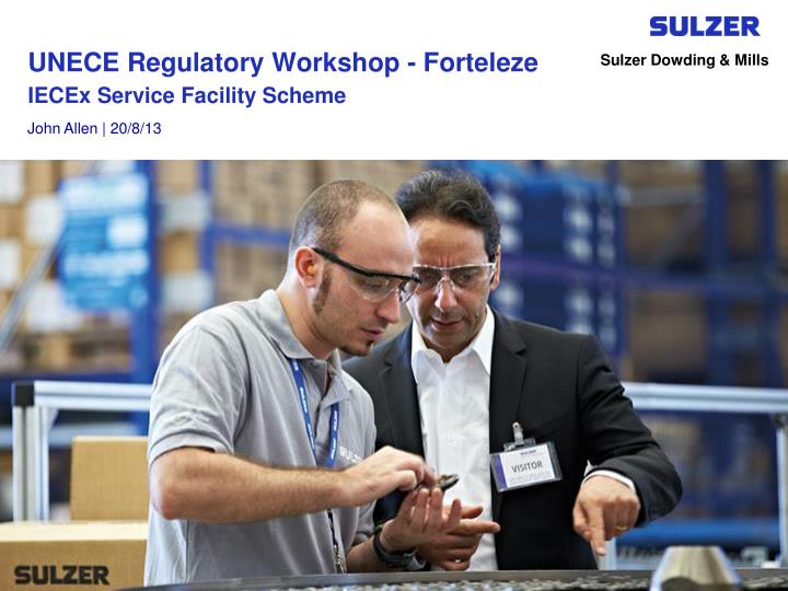 unece regulatory workshop forteleze iecex service facility scheme