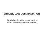 CHRONIC LOW DOSE RADIATION - slide 1