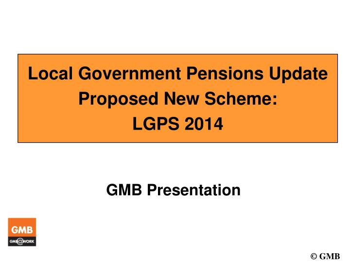 local government pensions update proposed new scheme lgps 2014