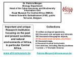 Dr. Patricia Mergen Biology Department - slide 1