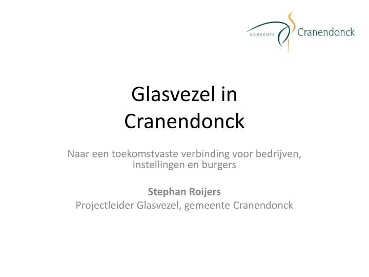 glasvezel in cranendonck