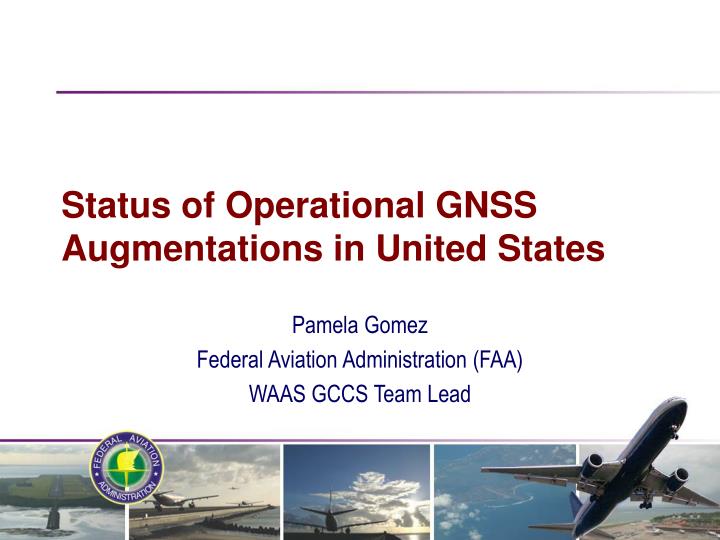 status of operational gnss augmentations in united states
