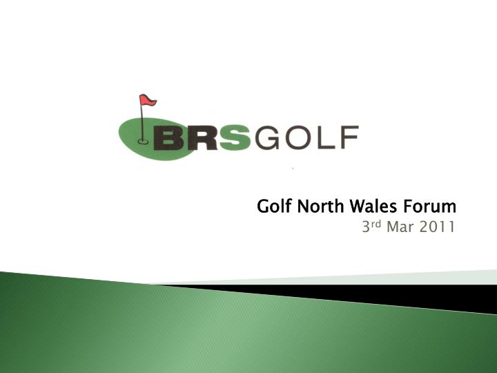 golf north wales forum 3 rd mar 2011