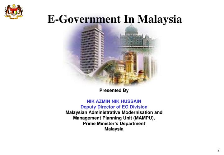e government in malaysia