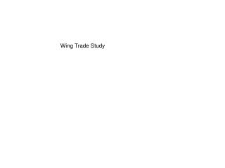 Wing Trade Study