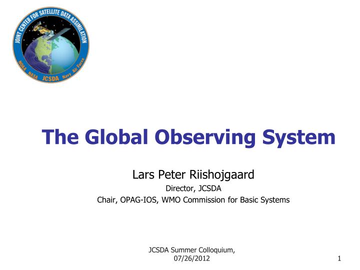 the global observing system