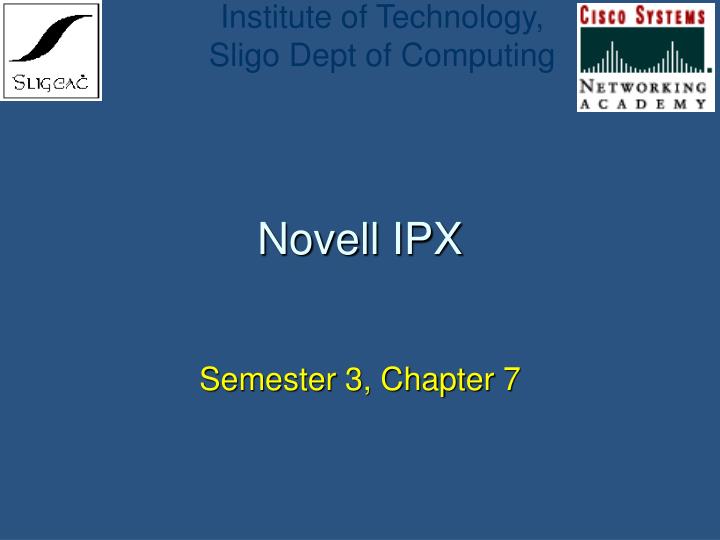 novell ipx