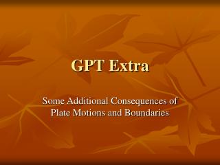 GPT Extra