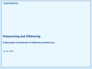 Definition of Offshore Outsourcing