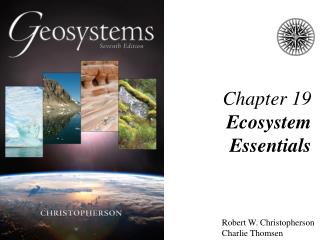 Chapter 19 Ecosystem Essentials