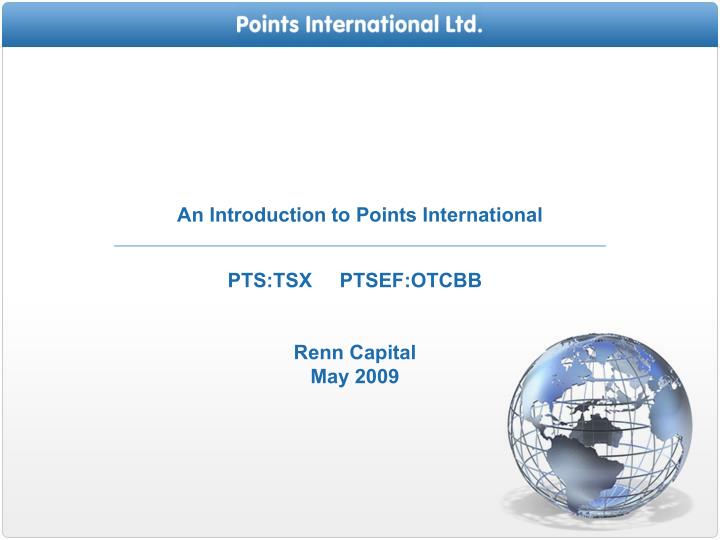 an introduction to points international