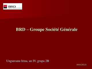 brd groupe soci t g n rale