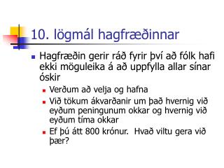 10 l gm l hagfr innar