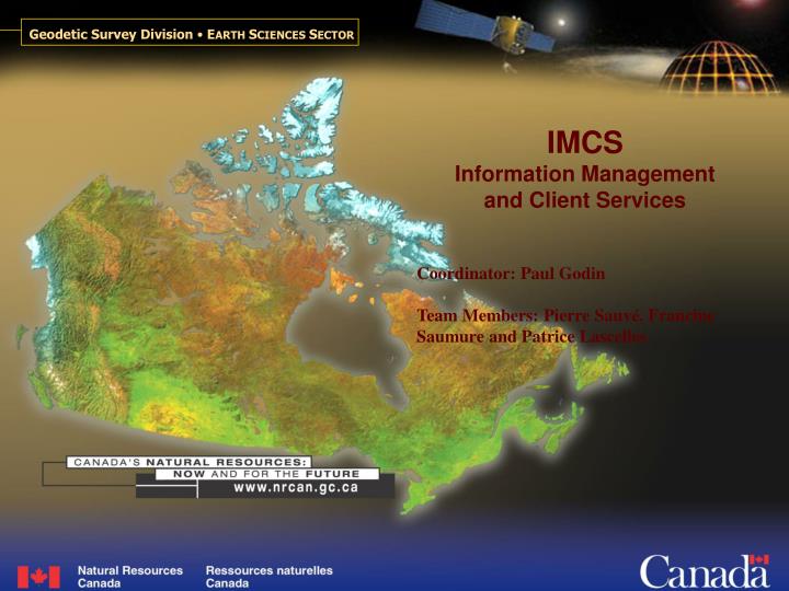 imcs information management and client services