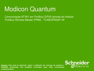 modicon quantum