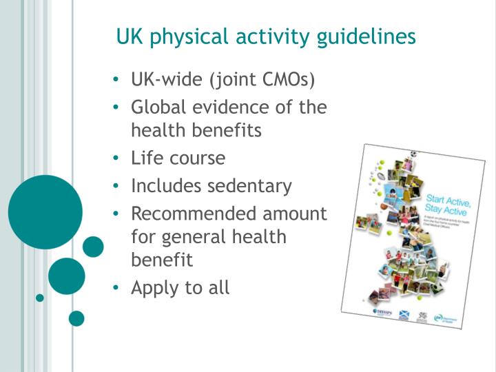 uk physical activity guidelines