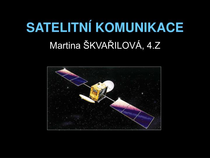 satelitn komunikace