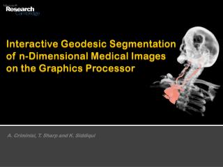 Interactive Geodesic Segmentation of n-Dimensional Medical Images on the Graphics Processor