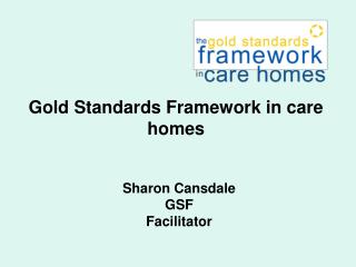 Sharon Cansdale GSF Facilitator