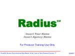 Radius - slide 1