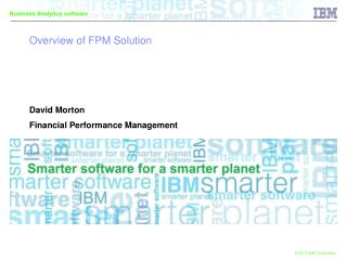 Overview of FPM Solution