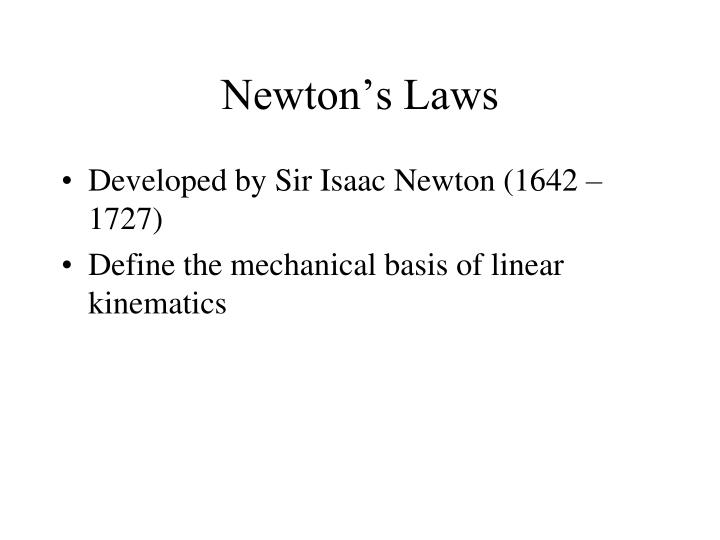 newton s laws