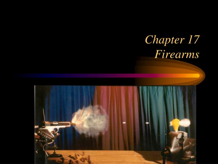 chapter 17 firearms