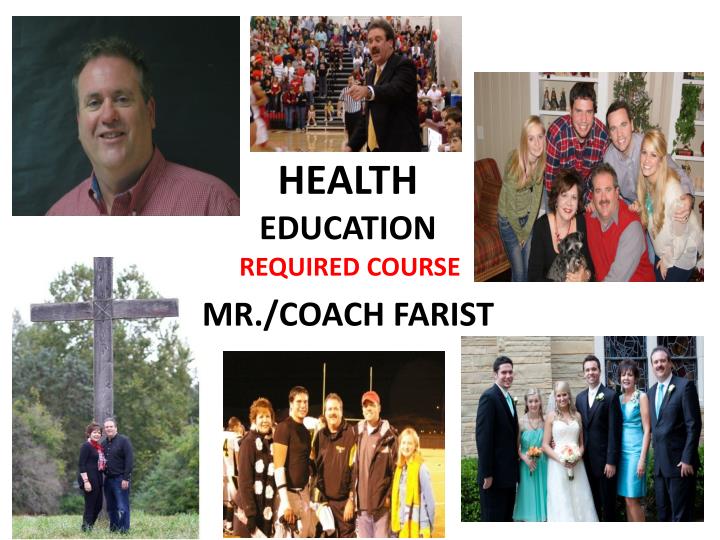 health education mr coach farist
