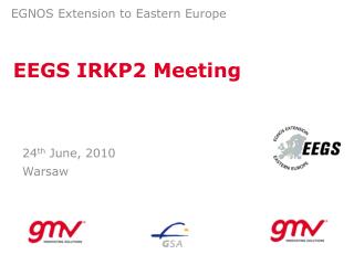 EEGS IRKP2 Meeting