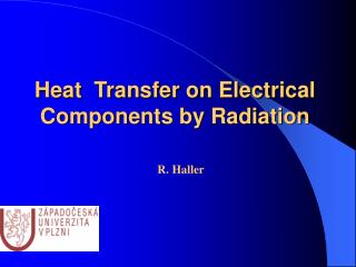 Heat Transfer on Electrical Components by Radiation