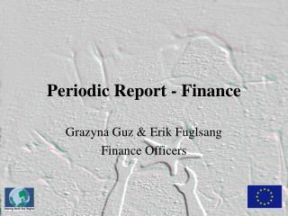 Periodic Report - Finance