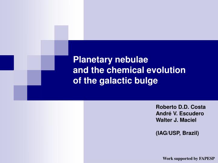 planetary nebulae and the chemical evolution of the galactic bulge