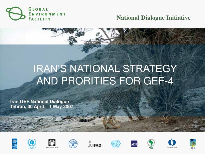 iran s national strategy and prorities for gef 4