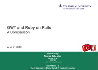 GWT and Ruby on Rails A Comparison