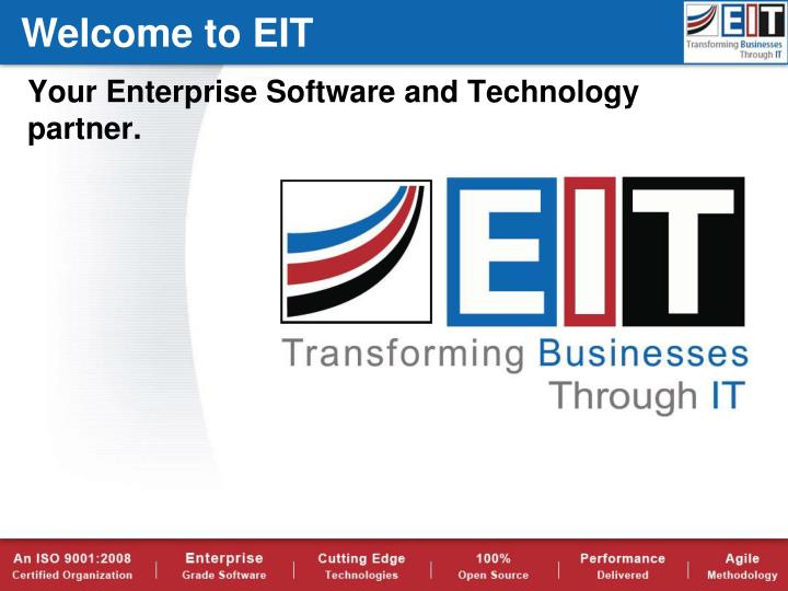 your enterprise software and technology partner