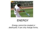 ENERGY - slide 1