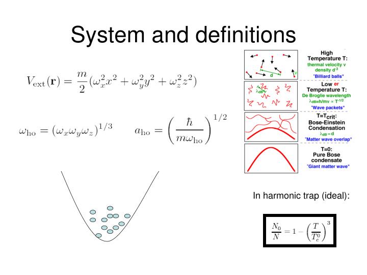 system and definitions